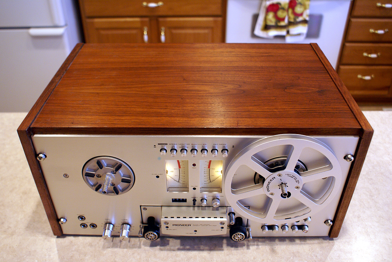 Pioneer RT707, RT701 Walnut Case RARE!!!