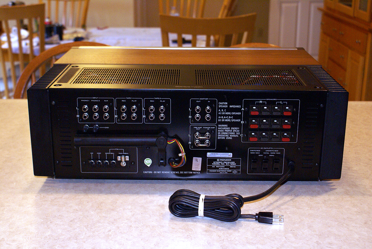 Pioneer SX-1280 Stereophonic Receiver - INCREDIBLE!!! | eBay